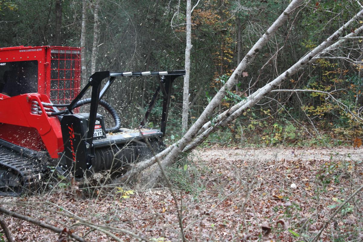 Prinoth forestry mulchers and carrier vehicles
