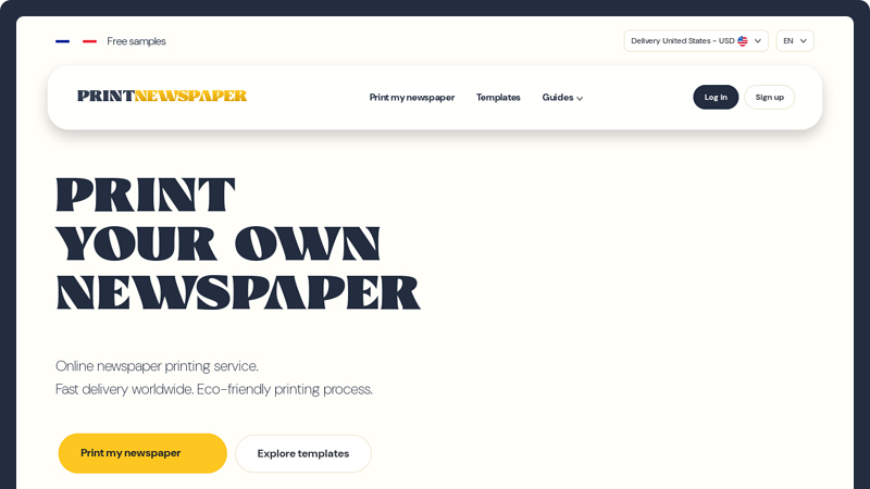 Print Your Newspaper Online