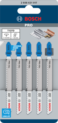 PRO Alu T127D Jigsaw Blade