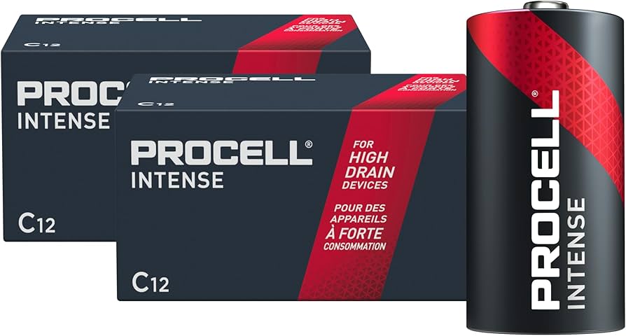 Procell Alkaline Intense Batteries