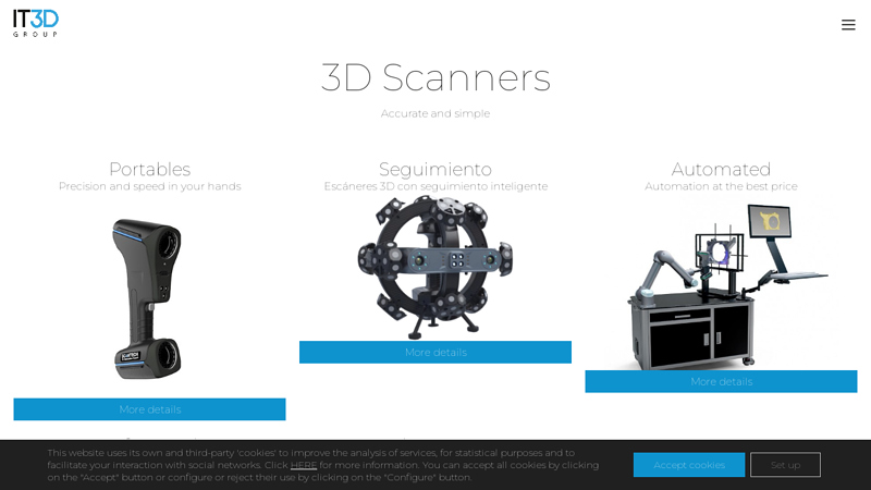 Professional 3D Scanners