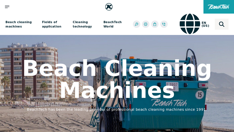 Professional Beach Cleaning Machines by BeachTech