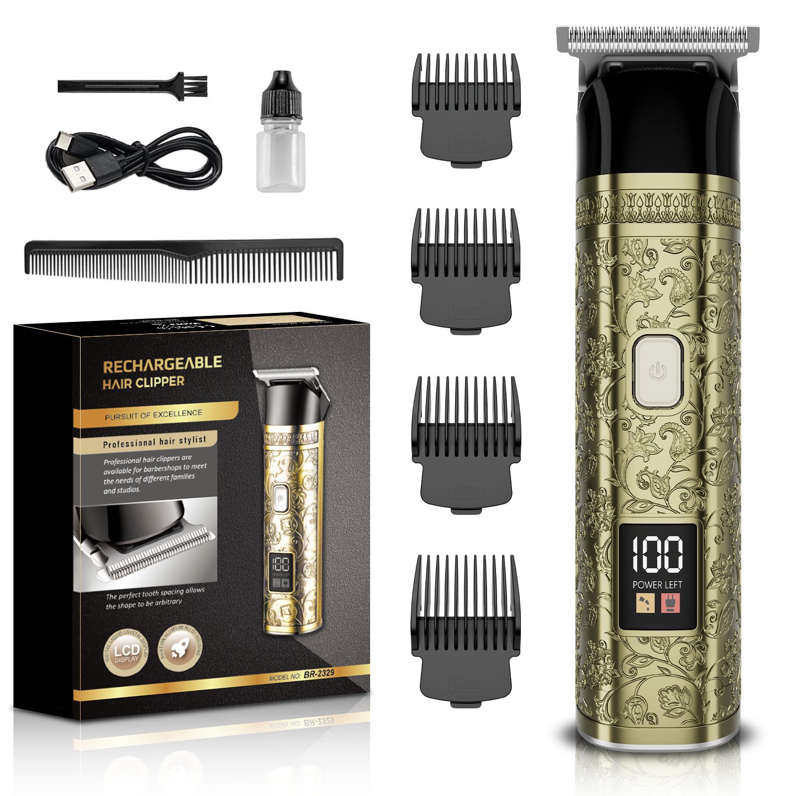 Professional Hair Clippers for Barbers