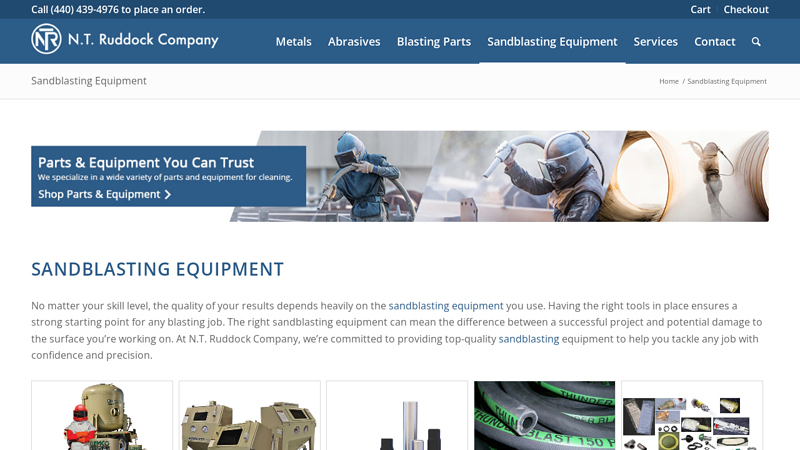Professional Sand Blasters & Industrial Sandblaster Equipment