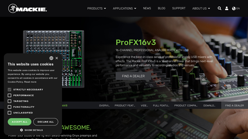 ProFX16v3 16