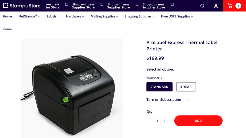 ProLabel Express Thermal Label Printer