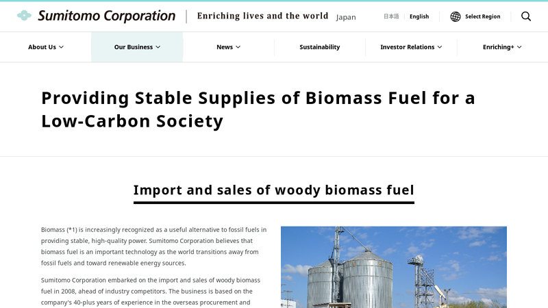 Providing Stable Supplies of Biomass Fuel for a Low
