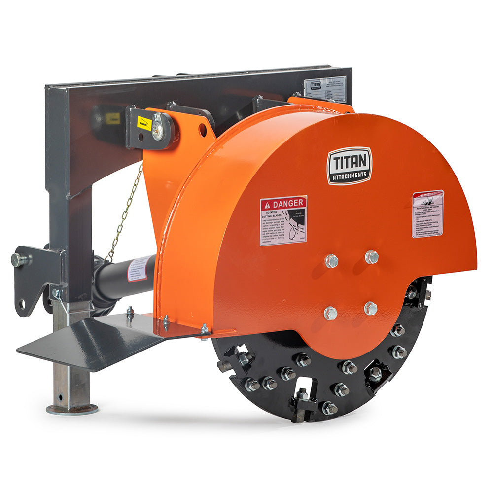 PTO Stump Grinders for Compact Tractors - Heavy-Duty