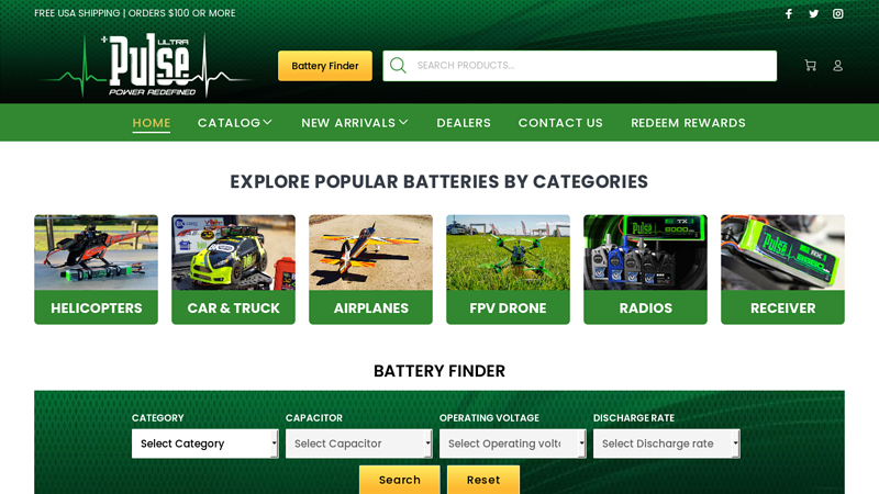 Pulsebattery