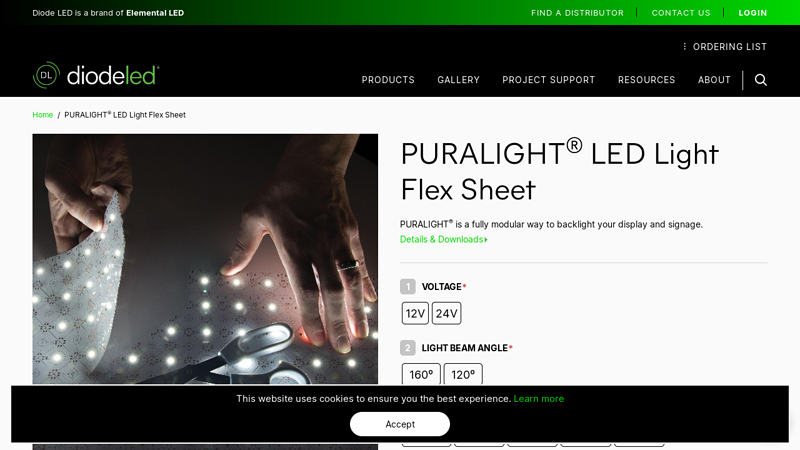 PURALIGHT ® LED Light Flex Sheet
