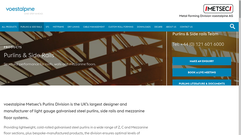 Purlins & Side Rails