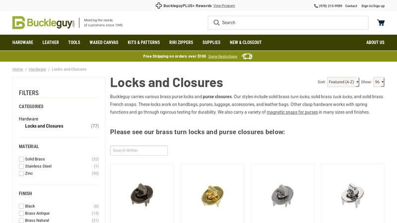 Purse Locks & Clasps