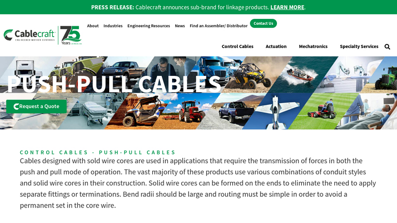 Push-Pull Cables