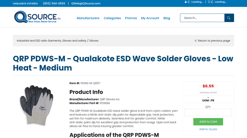 QRP PDWS