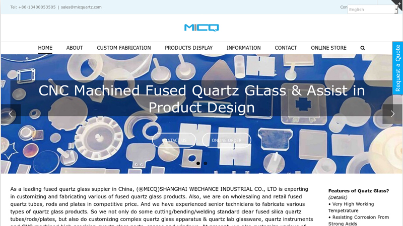 Quartz Glass Supplier & Custom Fused Quartz & Wholesale Quartz ...