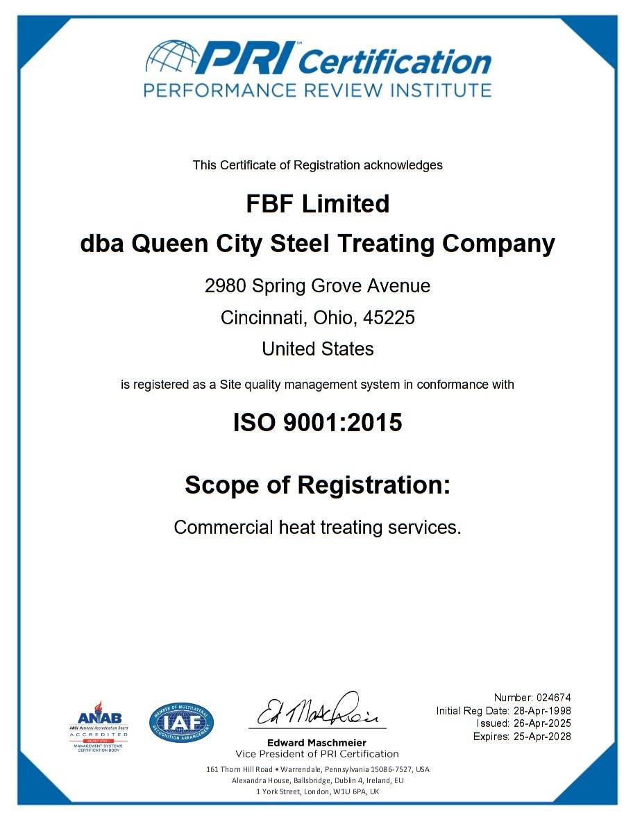 Queen City Steel Treating Co.