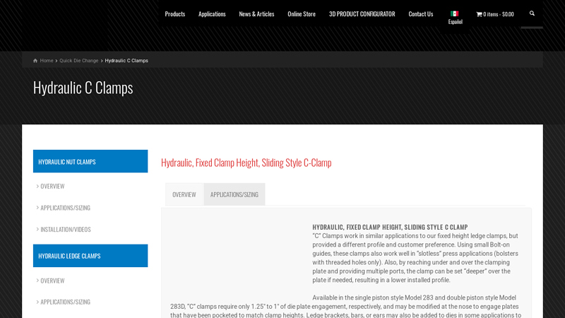 Quick Die Change Systems