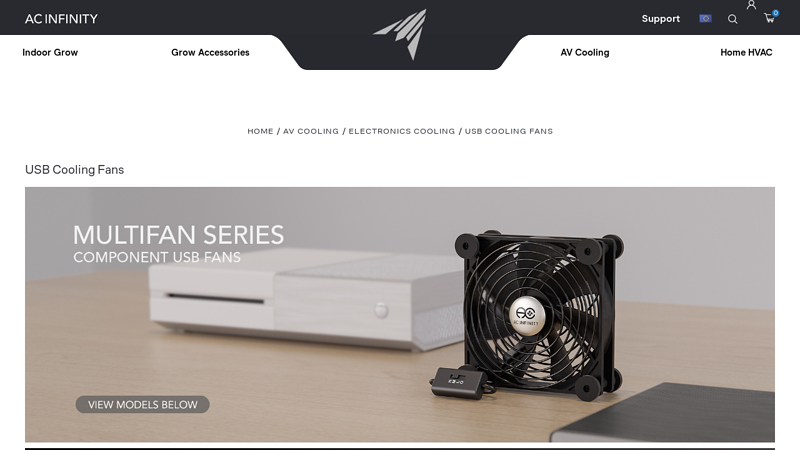 Quiet USB Cooling Fans