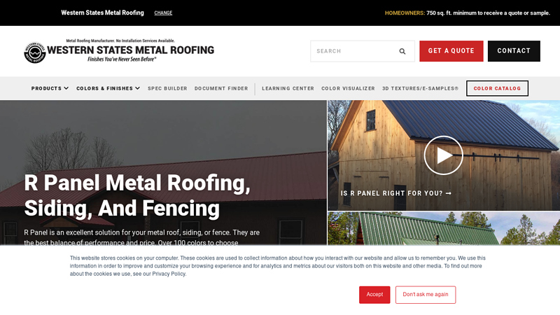 R Panel Roofing