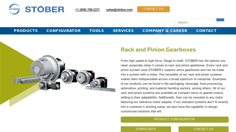 Rack and Pinion Systems