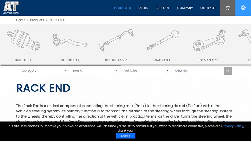 Rack Ends Manufacturer