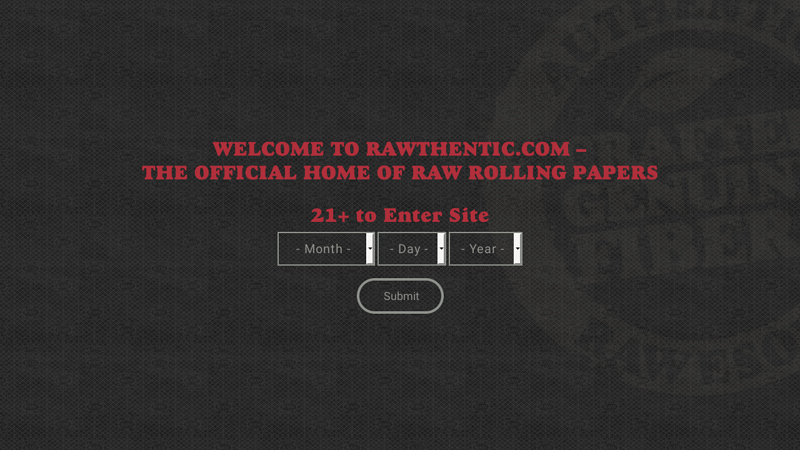 RAW Cigarette Filter • RAWthentic