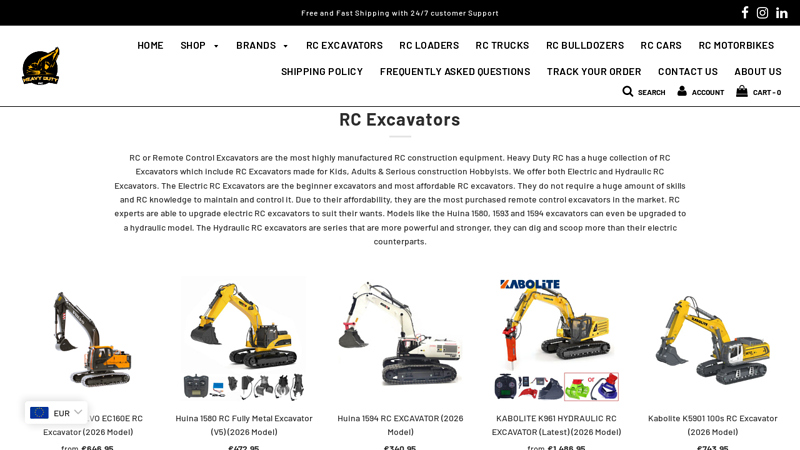RC Excavators