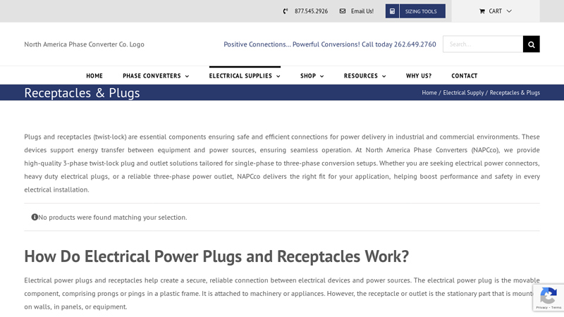 Receptacles & Plugs