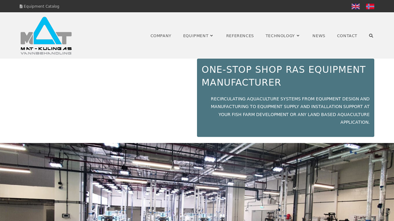 Recirculating Aquaculture Systems Manufacturing & Supply