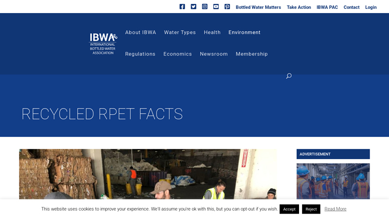 Recycled RPET FACTS - Bottled Water