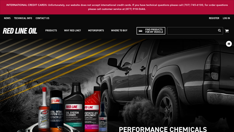 Red Line Synthetic Oil