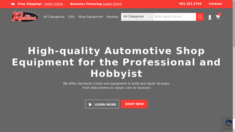 Redline Stands: Automotive Shop Equipment
