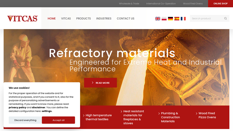 Refractory Materials Manufacturer