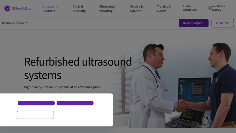 Refurbished Ultrasound Systems