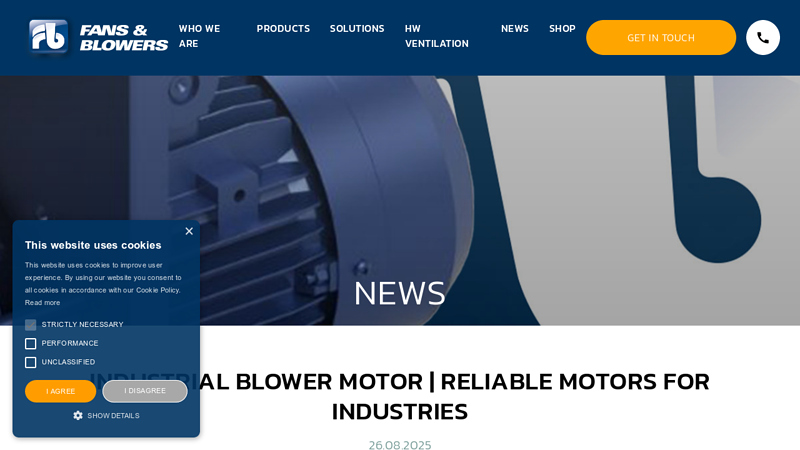Reliable Motors for Industries