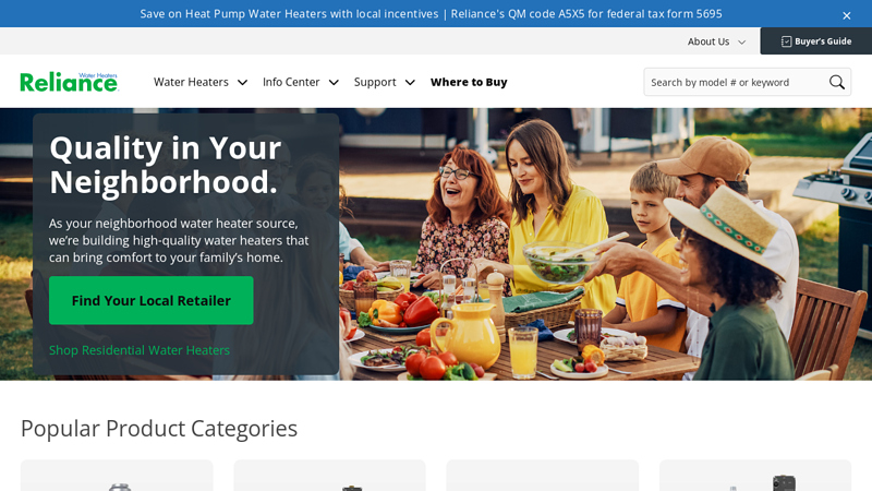 Reliance Water Heaters