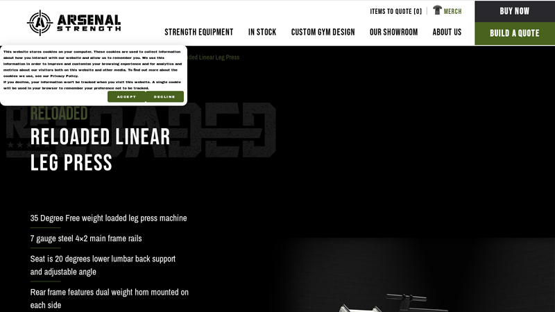 Reloaded Linear Leg Press