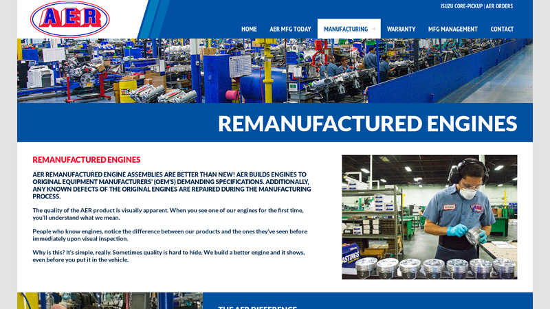 Remanufactured Engines