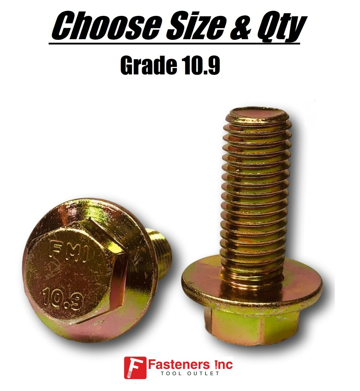 Replacement Metric Flange Bolt