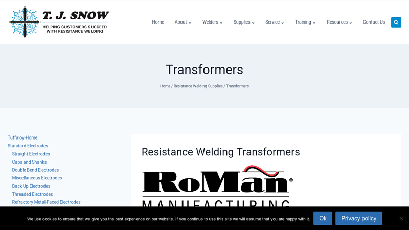 Resistance Welding Transformers