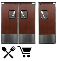 Restaurant Kitchen Double Swing Doors