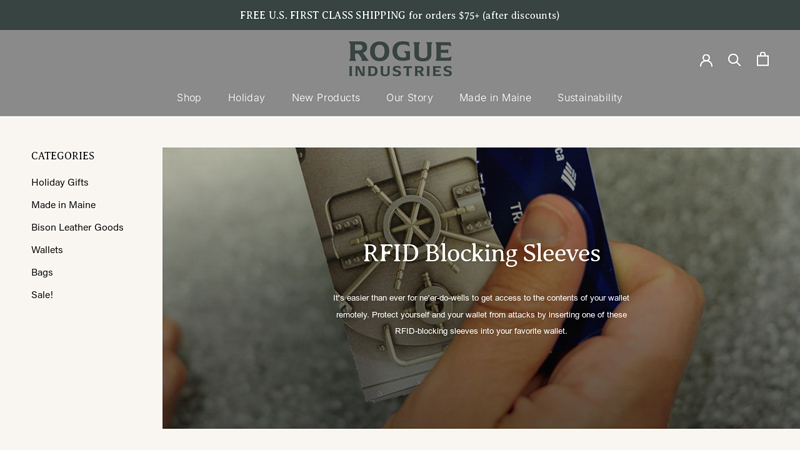 RFID Blocking Sleeves