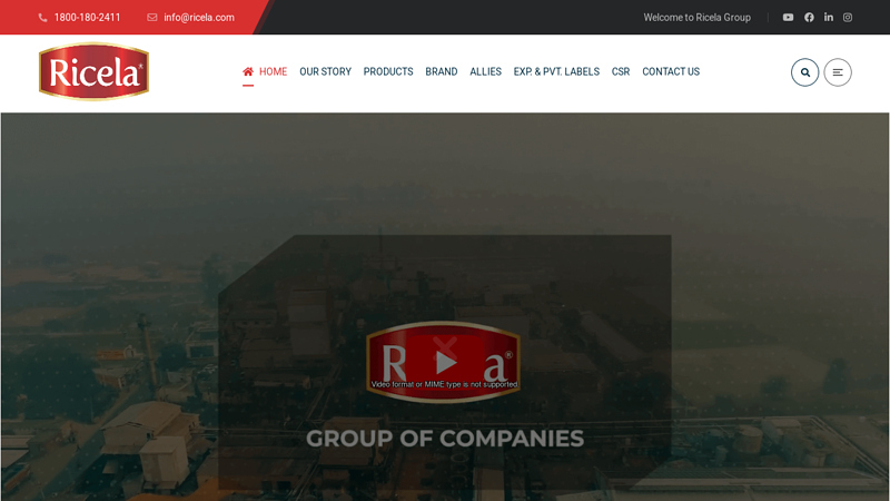 Ricela – Rice Bran Oil