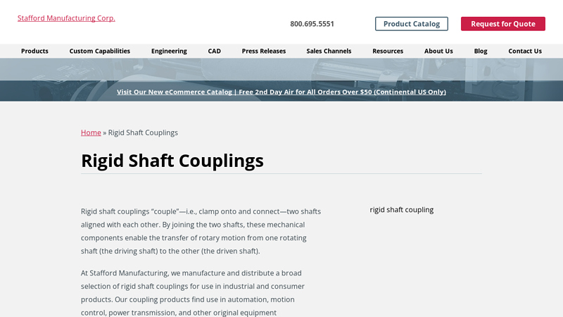 Rigid Shaft Couplings