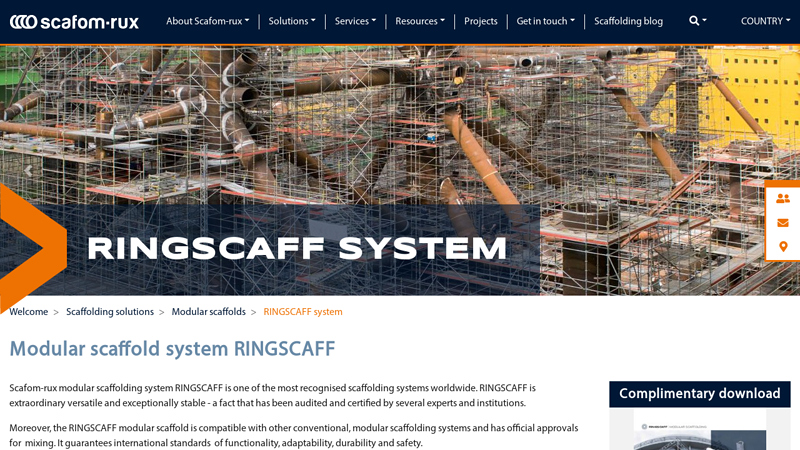 RINGSCAFF system