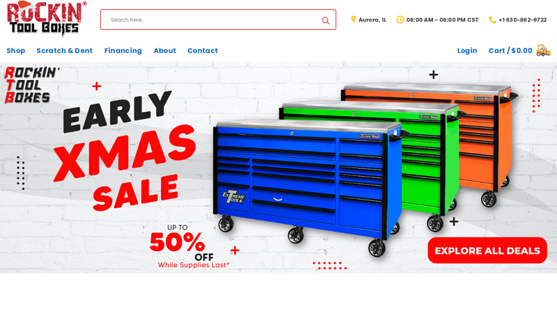 Rockin Toolboxes: New Professional Tool Boxes