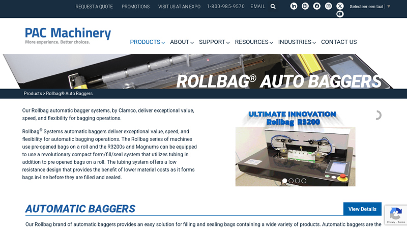 Rollbag Auto Baggers