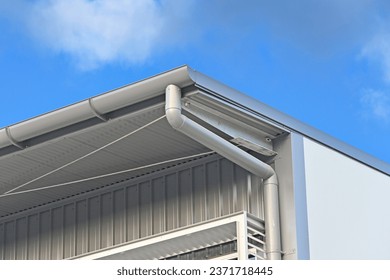 Rolled material, gutters and roofing products in Stainless Steel