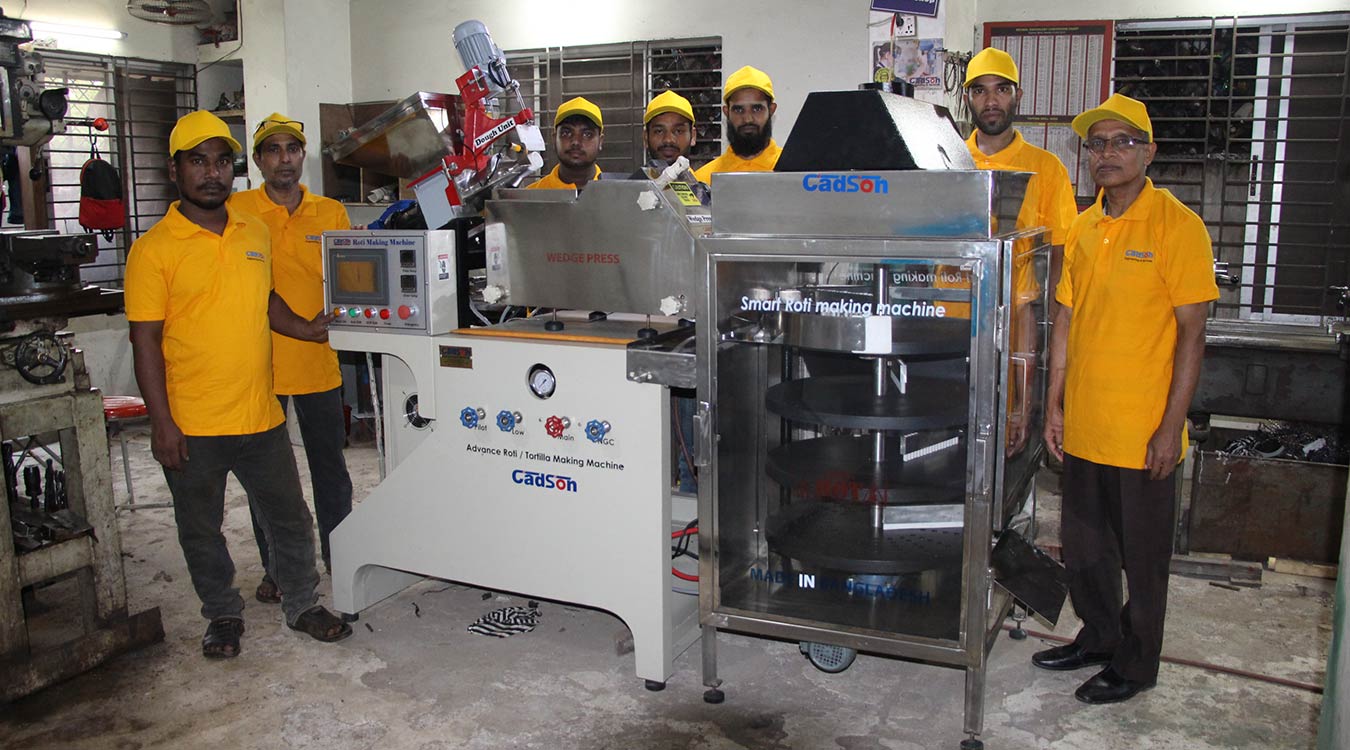 Roti Making Machine Made in Bangladesh