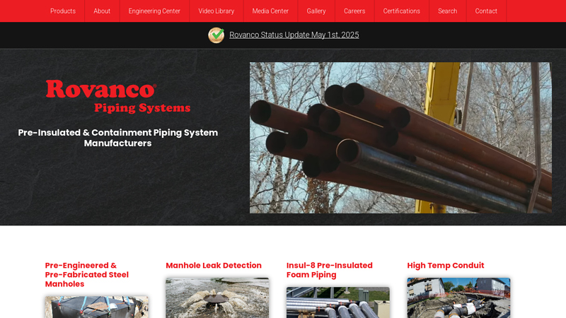Rovanco Piping Systems